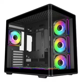 Obudowa PC Cooler Master Elite 600 Midi Tower Czarna z Hartowanym Szkłem
