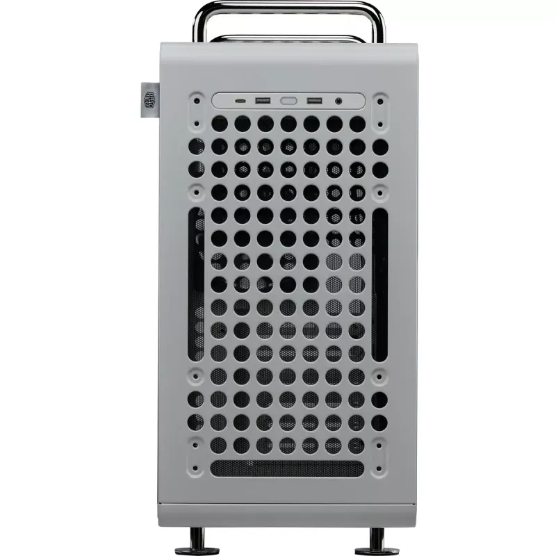 Obudowa komputerowa Cooler Master QUBE 540 Moonstone — średnia wieża z panelem bocznym ze szkła hartowanego (szary)