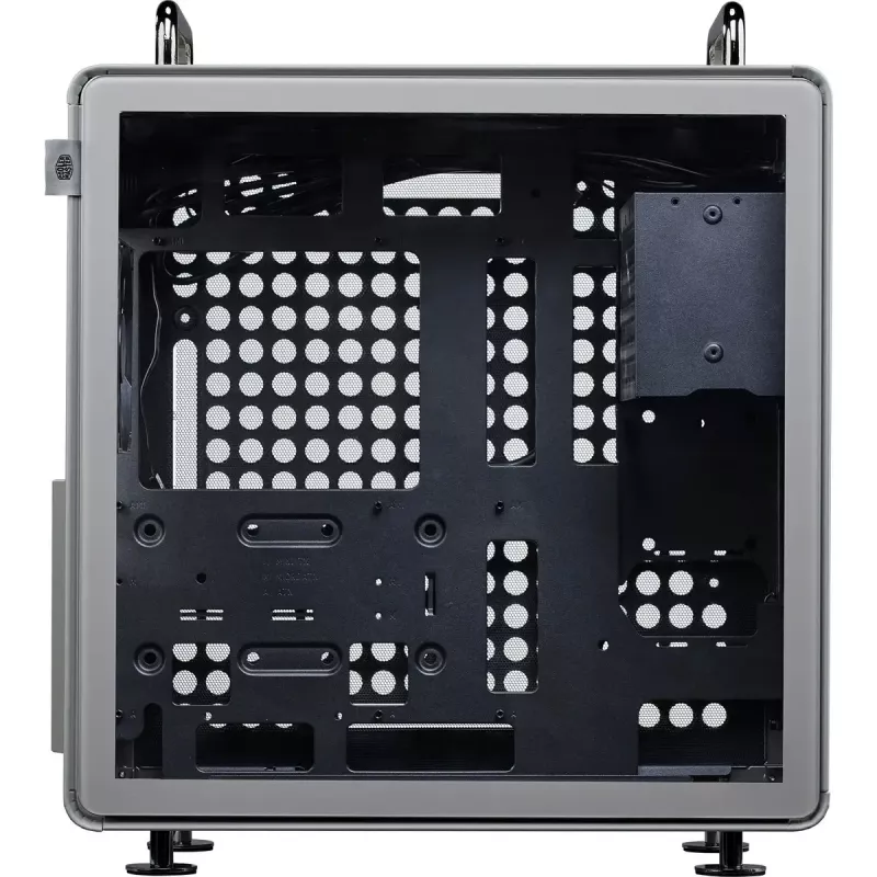Obudowa komputerowa Cooler Master QUBE 540 Moonstone — średnia wieża z panelem bocznym ze szkła hartowanego (szary)