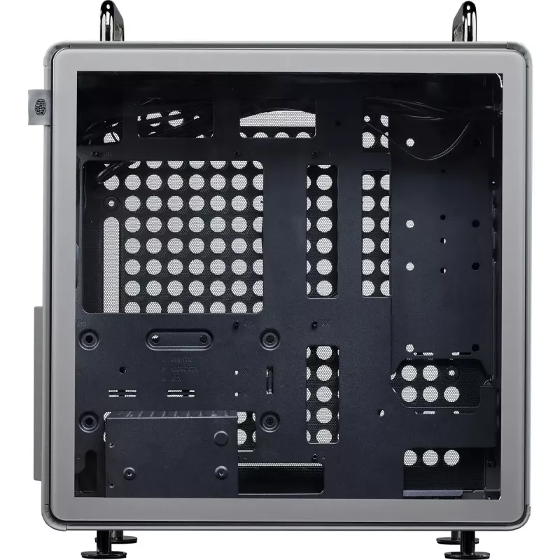 Obudowa komputerowa Cooler Master QUBE 540 Moonstone — średnia wieża z panelem bocznym ze szkła hartowanego (szary)
