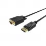 UNITEK Y-5118F przejściówka kabla wideo 1.8 m VGA DisplayPort Czarny