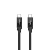 Kabel USB C USB4 Gen 2x2 Unitek C14100BK-0.8M — 0,8 m, USB-C na USB-C, 40 Gbit/s, czarny