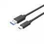 UNITEK Kabel USB C14103BK-1.5M USB 3.2 Gen 1 USB A USB C Czarny 1.5m