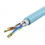 Kabel sieciowy UNITEK C18122BL RJ45 Cat7 305 m niebieski
