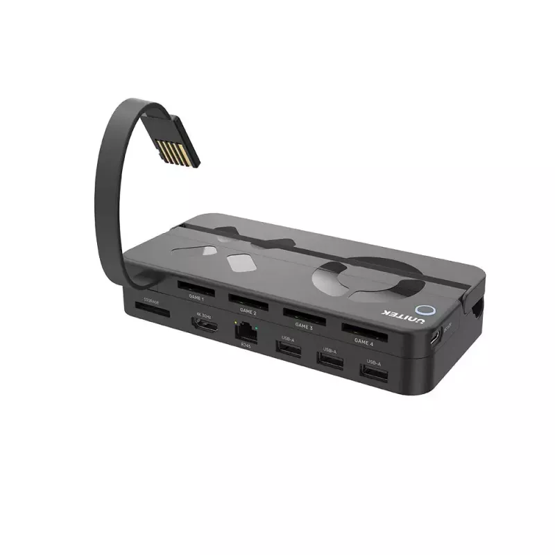 Stacja dokująca UNITEK G1002B do Nintendo Switch Przewodowa Czarna