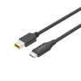 Kabel zasilający UNITEK C14115BK-1.8M USB C DC 1.8m 20V 3.25A