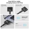 Kabel zasilający UNITEK C14121BK-1M Czarny MagSafe 3 USB C 1m 28V 5A