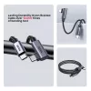 Kabel USB UNITEK C14123BK-1M 1m USB 2.0 Czarny Szary