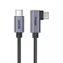 Kabel USB UNITEK C14123BK-1M 1m USB 2.0 Czarny Szary