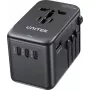 Podróżna ładowarka Unitek P1123ABK01 — Unitek PD 100W, wieloregionalne wtyczki EU/US/UK/AUS