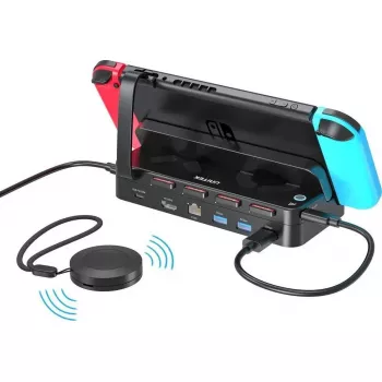 Stacja dokująca Unitek do Nintendo Switch z PD 100W, wyjściem HDMI 4K, Ethernetem RJ-45 i czytnikiem kart SD