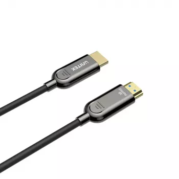 Kabel HDMI UNITEK C11085GY01-40M 40m 2.1 48 Gbit/s Czarny