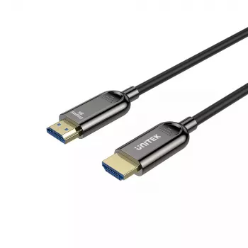 Kabel HDMI UNITEK C11085GY01-60M 60m 2.1 48 Gbit/s Czarny