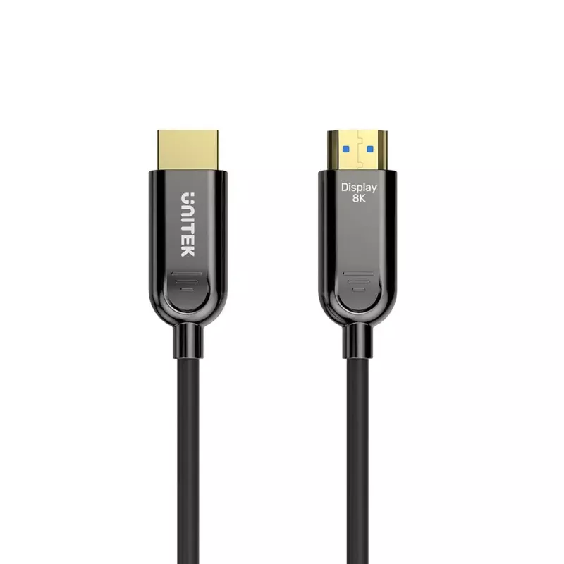 Kabel HDMI UNITEK C11085GY01-80M 80 m 2.1 48 Gbit/s Czarny