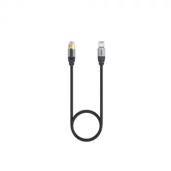 Kabel sieciowy UNITEK C18149AGY03-5M RJ-45 Cat8 5m Czarny