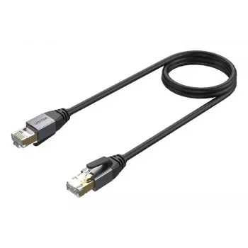 Kabel sieciowy UNITEK C18149AGY03-5M RJ-45 Cat8 5m Czarny