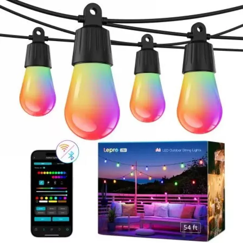 Inteligentne wielokolorowe lampy ogrodowe Nanoleaf 30 m ZB1 (ZB1-30-EU)