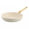 Patelnia uniwersalna GreenPan Evolution Okrągła 24 cm, biała, bez PFAS