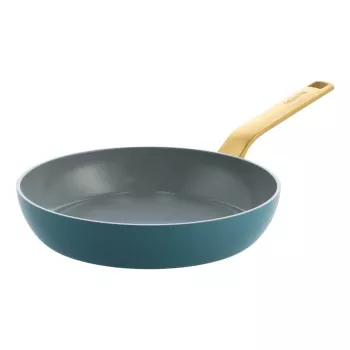 Patelnia uniwersalna GreenPan Evolution okrągła 24 cm, niebieska, bez PFAS