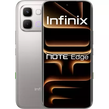 Smartfon INFINIX Note Edge 8/256GB Lunar Titanium – 8 GB RAM, 256 GB pamięci