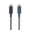Kabel USB-C do USB-C Native Union Belt kabel Pro 2,4 m USB 2.0 niebieski
