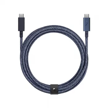Kabel USB-C do USB-C Native Union Belt kabel Pro 2,4 m USB 2.0 niebieski