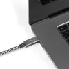 Native Union Belt Cable Pro USB-C do USB-C, 2,4 m, wyświetlacz LED, Rose