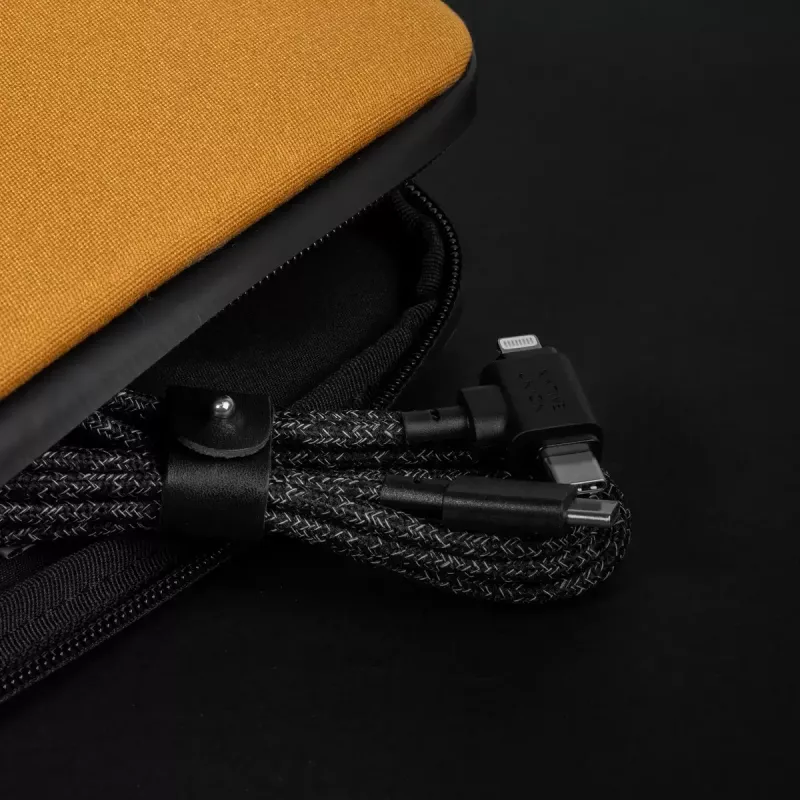 Kabel USB-C na USB-C / Lightning Native Union Belt kabel Duo, 1,5 m, zielony