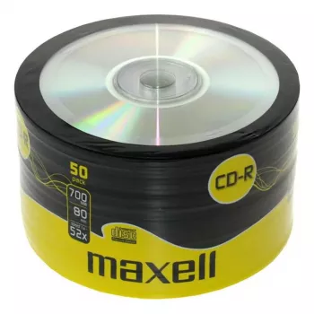 Płyty CD-R MAXELL 624036 — 700 MB, 52x, opakowanie 50 sztuk