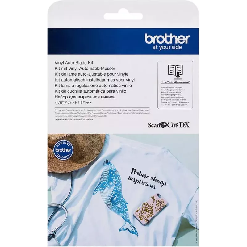 Zestaw tnący Brother CADXVBKIT1 do winylu z ostrzami precyzyjnymi