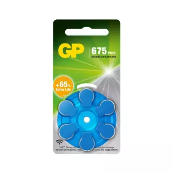Bateria jednorazowa GP baterie 103251 675 PR44 cynkowo-powietrzna
