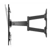 Uchwyt do wyświetlaczy sygnalizacyjnych naścienny/sufitowy B-TECH BTV513 dla 55 cali (139,7 cm), maks. 35 kg, VESA 426×400, zakres pochylenia -2–10°, obrót 180° — Czarny
