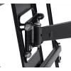 Uchwyt do wyświetlaczy sygnalizacyjnych naścienny/sufitowy B-TECH BTV513 dla 55 cali (139,7 cm), maks. 35 kg, VESA 426×400, zakres pochylenia -2–10°, obrót 180° — Czarny