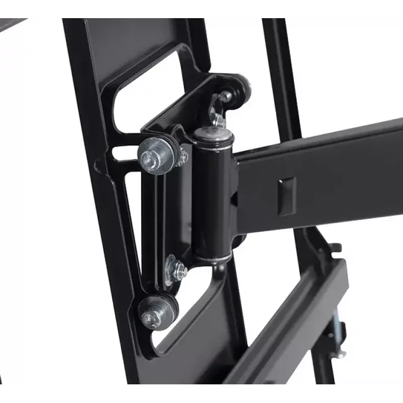 Uchwyt do wyświetlaczy sygnalizacyjnych naścienny/sufitowy B-TECH BTV513 dla 55 cali (139,7 cm), maks. 35 kg, VESA 426×400, zakres pochylenia -2–10°, obrót 180° — Czarny