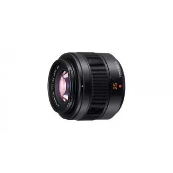 Obiektyw standardowy Panasonic H-XA025E 9 elementów 7 grup Czarny