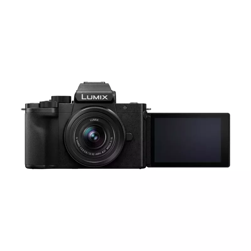 Aparat w obudowie obiektywu Panasonic Lumix DC-G100VEG-K 20,3 MP 4K Ultra HD