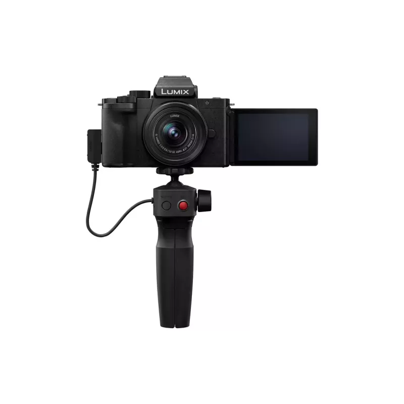 Aparat w obudowie obiektywu Panasonic Lumix DC-G100VEG-K 20,3 MP 4K Ultra HD