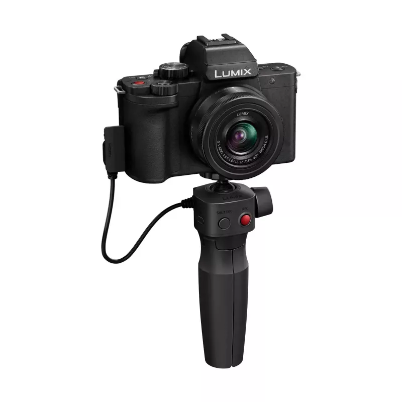 Aparat w obudowie obiektywu Panasonic Lumix DC-G100VEG-K 20,3 MP 4K Ultra HD
