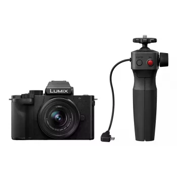 Aparat w obudowie obiektywu Panasonic Lumix DC-G100VEG-K 20,3 MP 4K Ultra HD