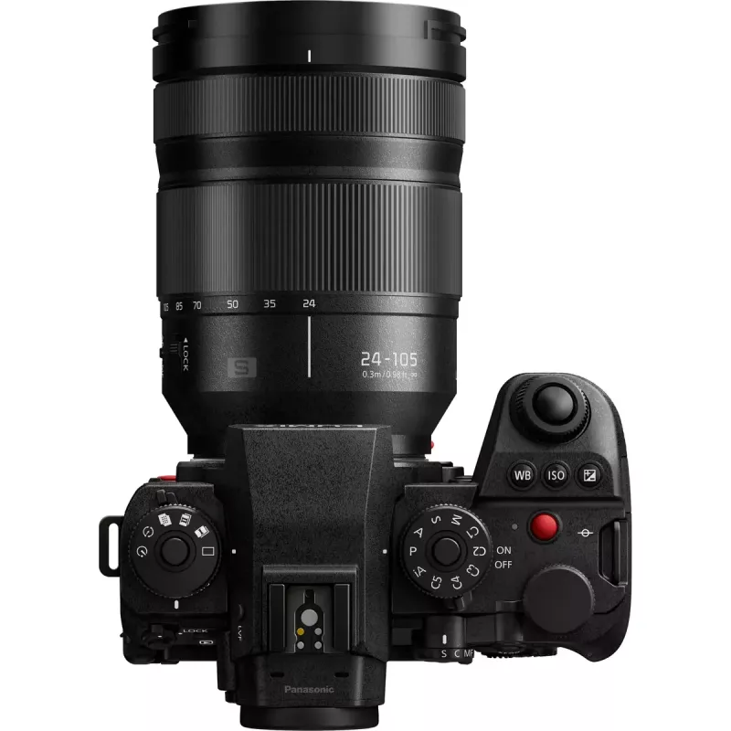 Aparat bezlusterkowy Panasonic Lumix DC-S1R II z obiektywem 24–105mm, 47,3MP Full-Frame