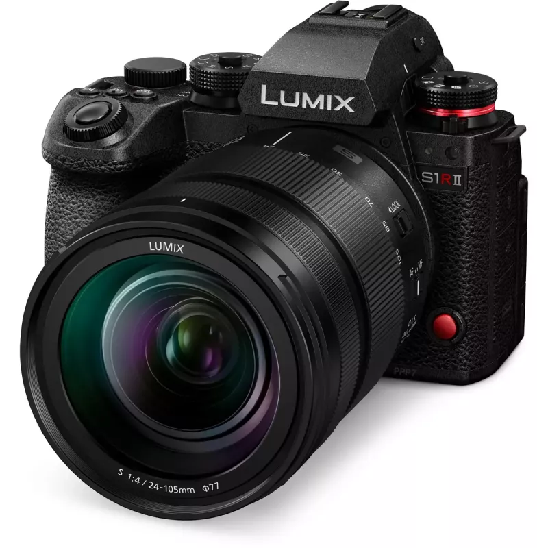 Aparat bezlusterkowy Panasonic Lumix DC-S1R II z obiektywem 24–105mm, 47,3MP Full-Frame