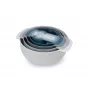 Zestaw Joseph Joseph Nest Stackable niebiesko-szary miska 4,5 l sitko 1,65 l