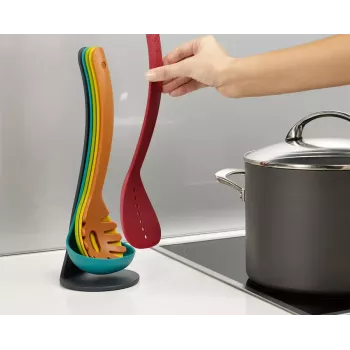 Spatula Joseph Joseph 10124 5 szt. Wielokolorowy Odporny na ciepło do 200°C