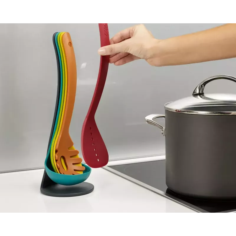Spatula Joseph Joseph 10124 5 szt. Wielokolorowy Odporny na ciepło do 200°C
