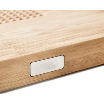 Deska do krojenia Joseph Joseph Cut&Carve prostokątna bambusowa