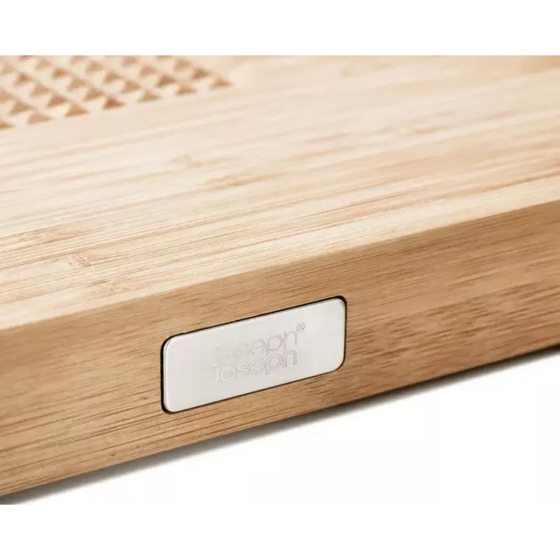 Deska do krojenia Joseph Joseph Cut&Carve prostokątna bambusowa
