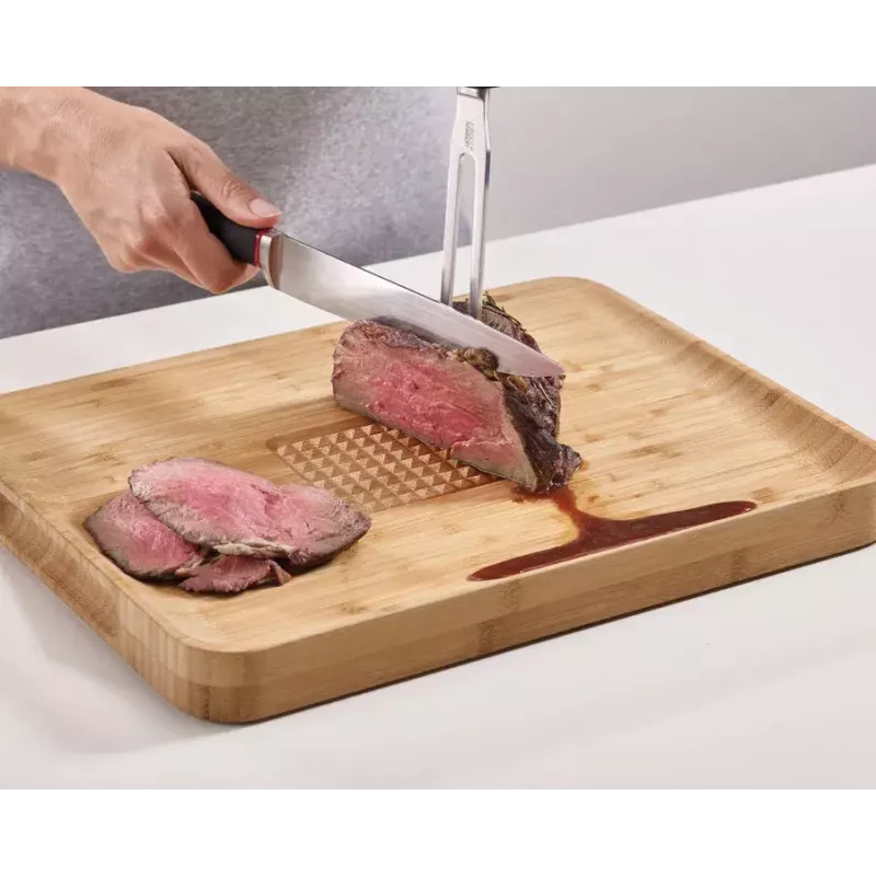 Deska do krojenia Joseph Joseph Cut&Carve prostokątna bambusowa