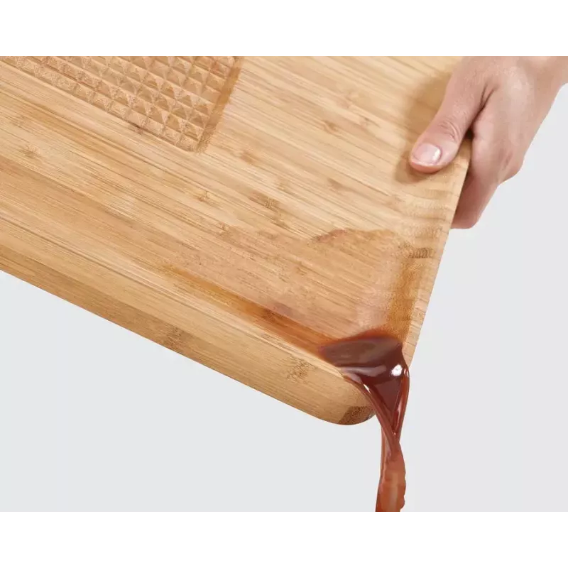 Deska do krojenia Joseph Joseph Cut&Carve prostokątna bambusowa