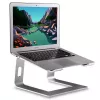 Podstawka pod laptopa Desire2 Supreme Pro Srebrna dla laptopów 43,9 cm (17,3 cala), aluminium, wysokość 127 mm, długość 254 mm