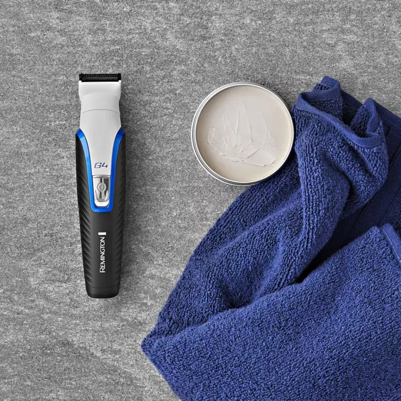 Remington G4 Graphite Series Multi Grooming Kit Czarny Niebieski Biały 0,2 mm